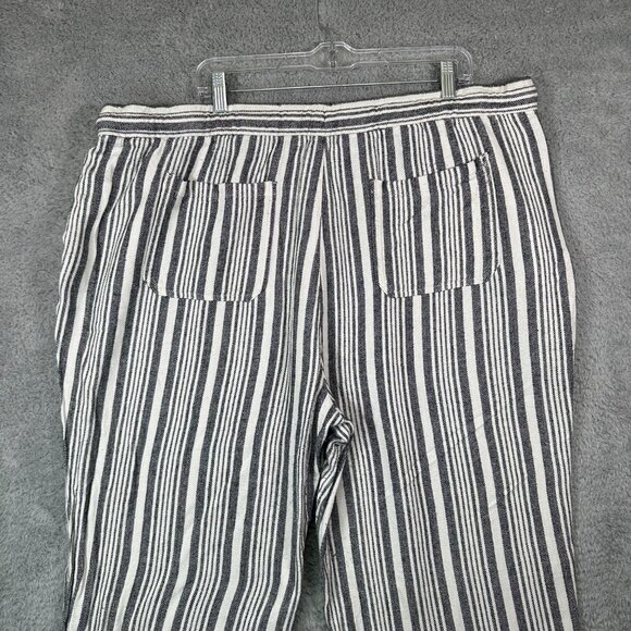 Old Navy Striped Linen Pants Plus Size - Picture 4 of 13